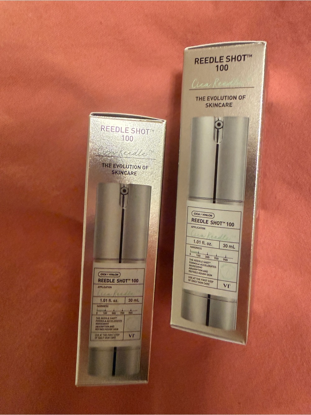 100 Advanced Skincare Serum - Silver set of 2